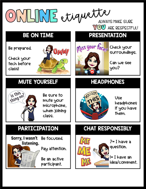 Online etiquette 